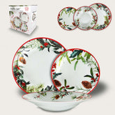 ARCA SERVIZIO PIATTI 18PZ SPIRIT NATALE CHRISTMAS SPIRIT NATALE